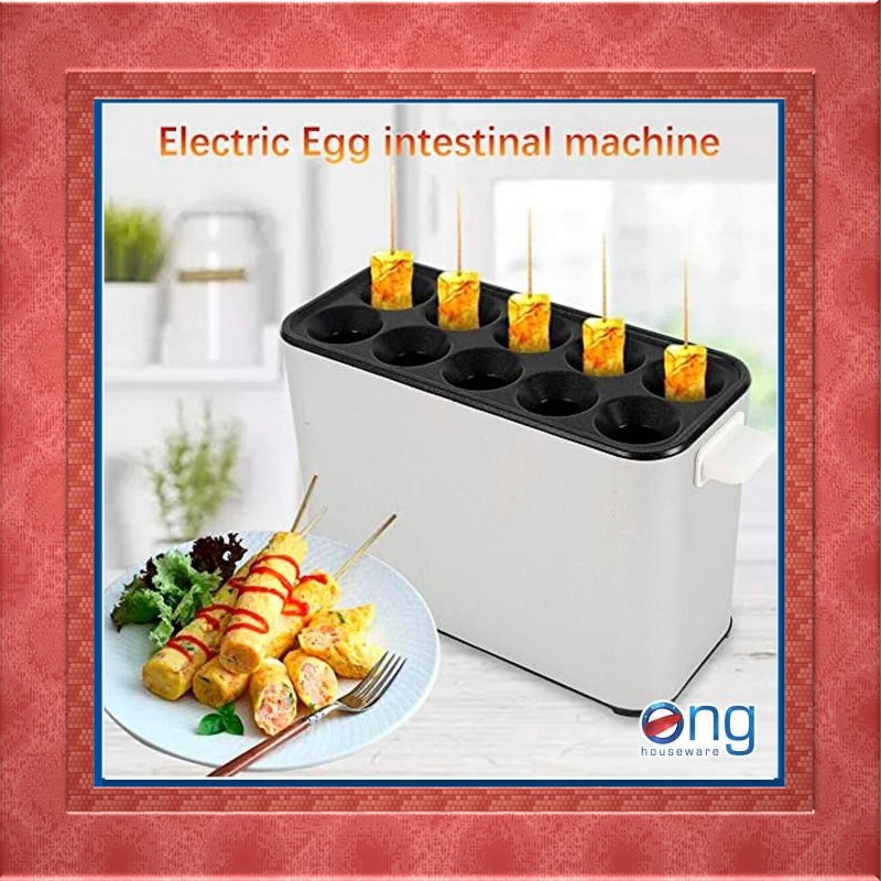 Murah Mesin Sostel Sosis Telor Egg Listrik 10 Lubang Slot Getra ET-DC10 Penawaran Menarik