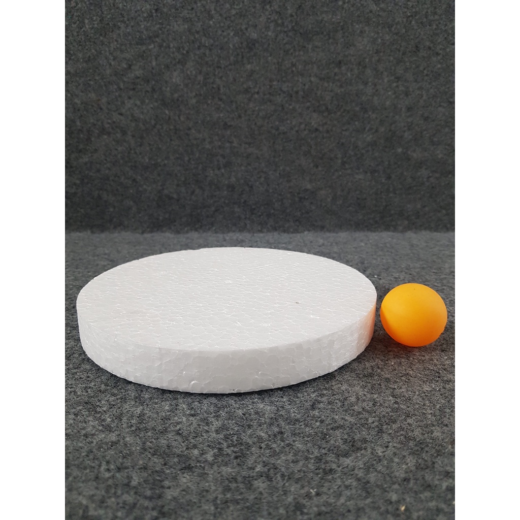 Dummy Styrofoam Bulat D. 20cm x T. 1cm