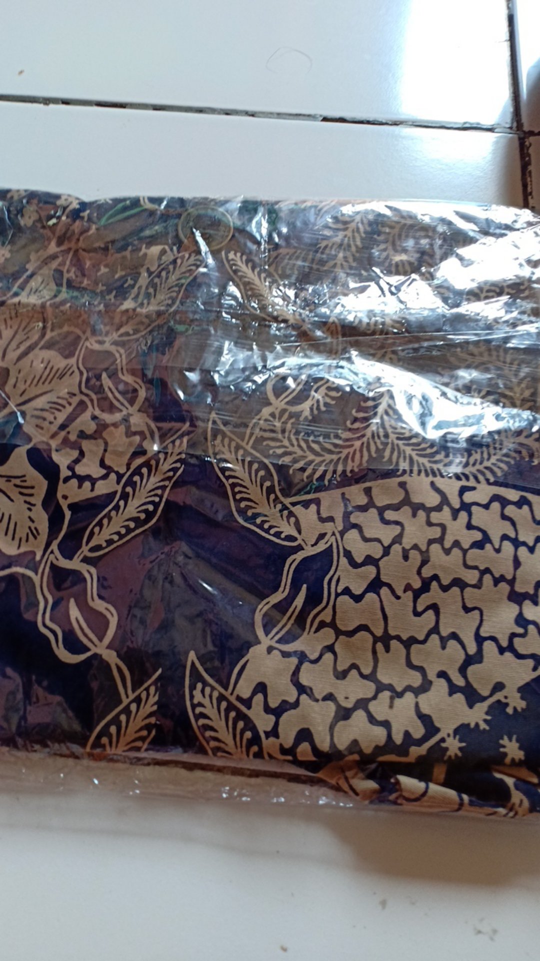 Blouse 208 Aac# Atasan Batik Wanita Lengan Pendek Bahan Katun Stretch