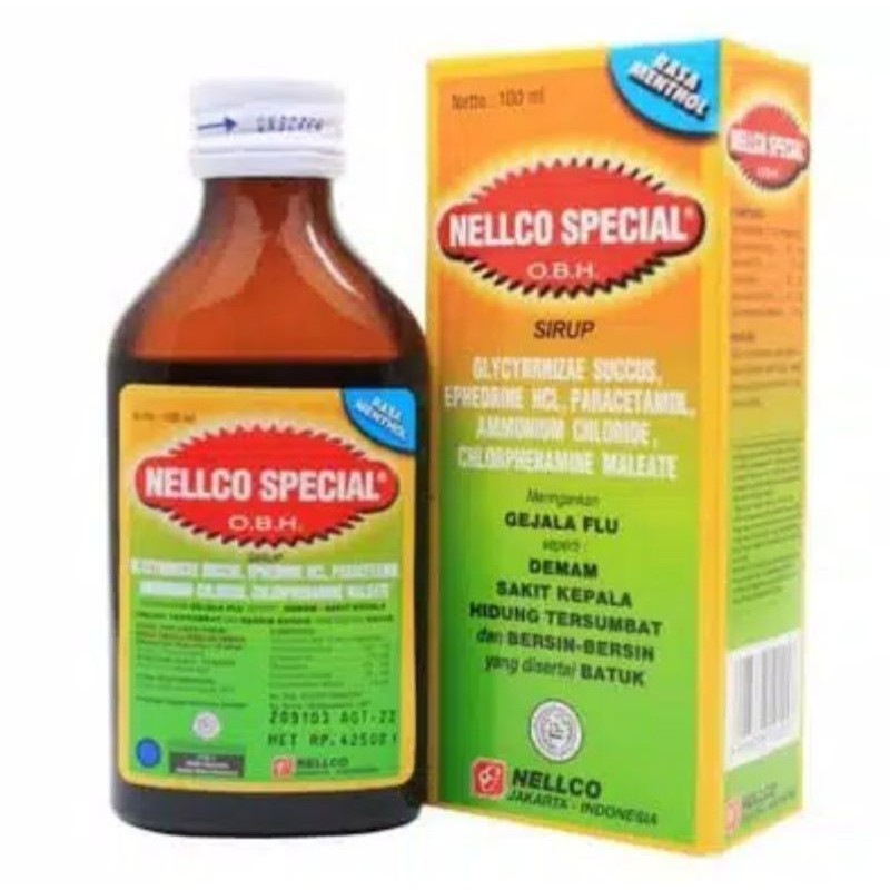 OBAT BATUK OBH NELCO SPECIAL (PE)100 ML (BESAR)