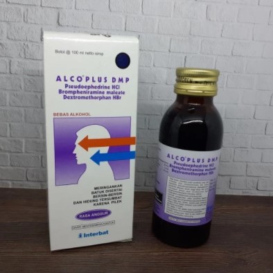 Obat Batuk Flu Pilek Hidung Tersumbat Batuk Kering Gatal Tenggorokan Ampuh Alco Plus Dmp Sirup 100ml Shopee Indonesia