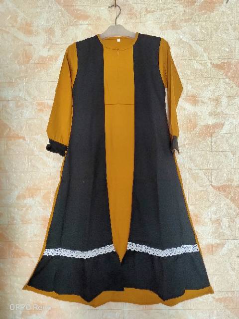 Gamis anak tanggung sabiyan diskon ..75000-65000