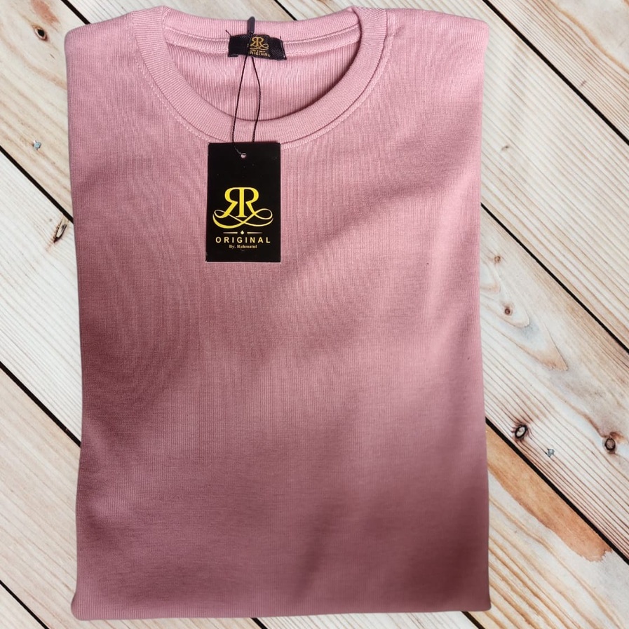 Kaos Polos All Size // Full Catton RIB // UNISEX // ORIGINAL