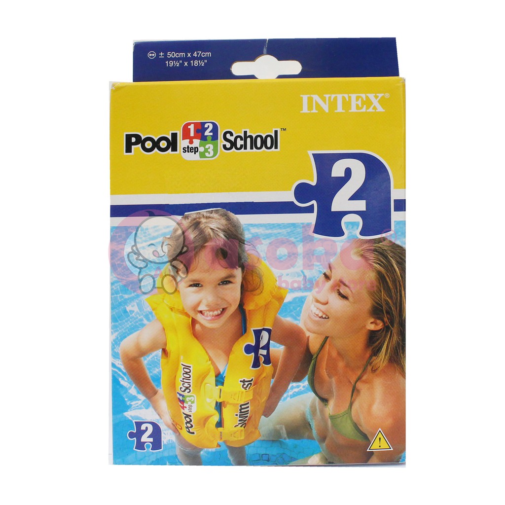 Intex Pelampung Deluxe Swim Vest Pool School 58660 ASOKA