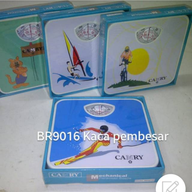 Timbangan Badan Manual Kaca Pembesar CAMRY BR 9016 - ORI IMPORT