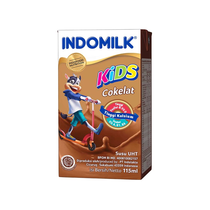 

INDOMILK KIDS SUSU UHT COKELAT KOTAK 115ML