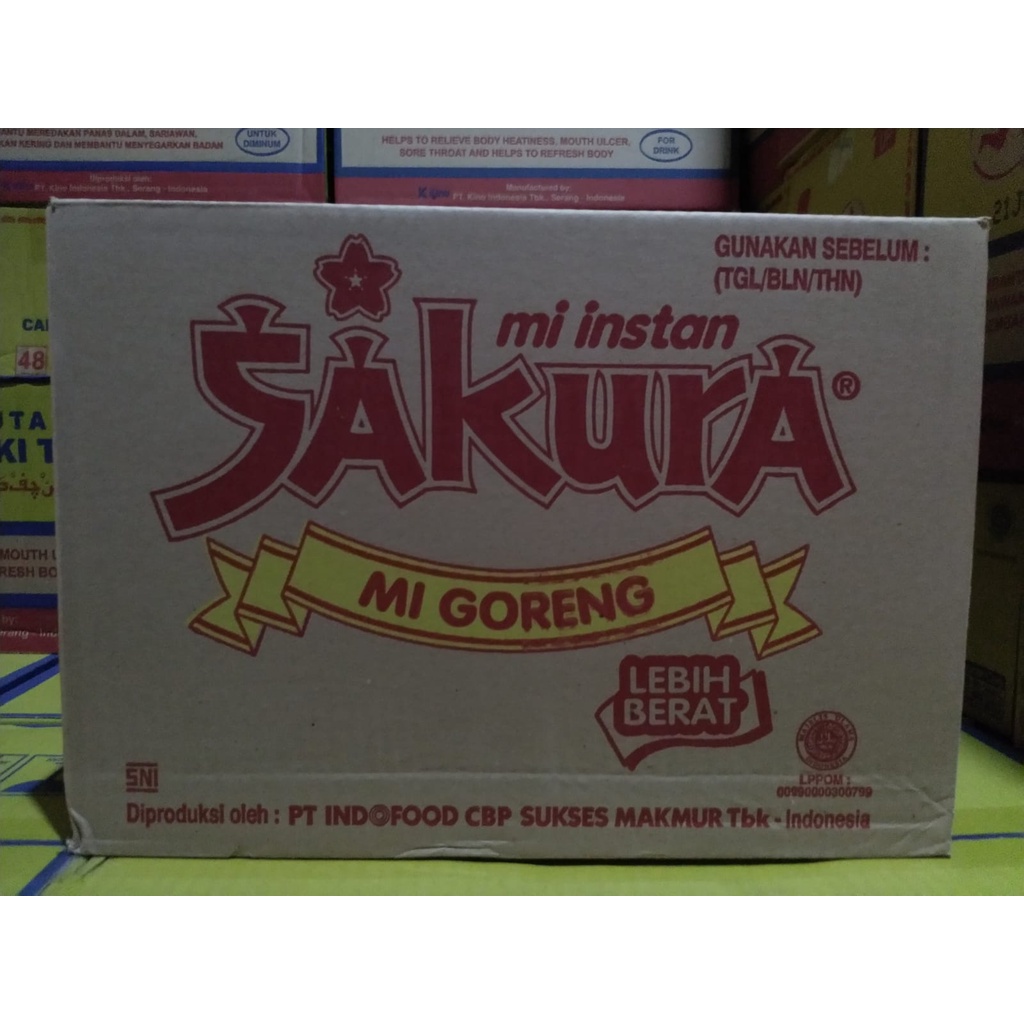 

Mie Sakura Goreng Dus per Karton