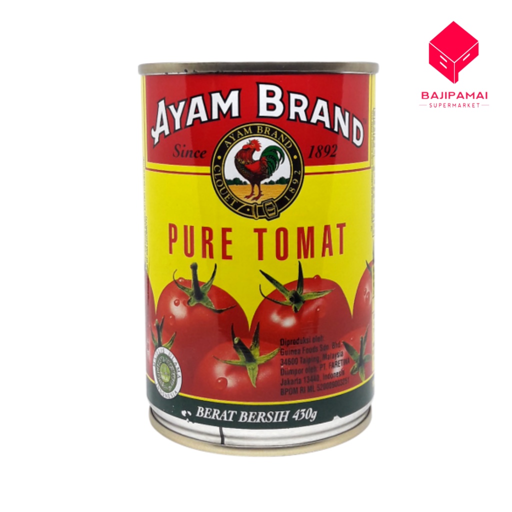 

Ayam Brand Pure Tomat 430 gr