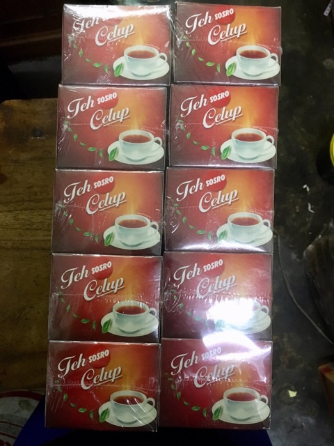 Teh Celup Sosro 10 box isi 30 / Teh Sosro Kotak 30 bags / Teh Celup 30 teabags