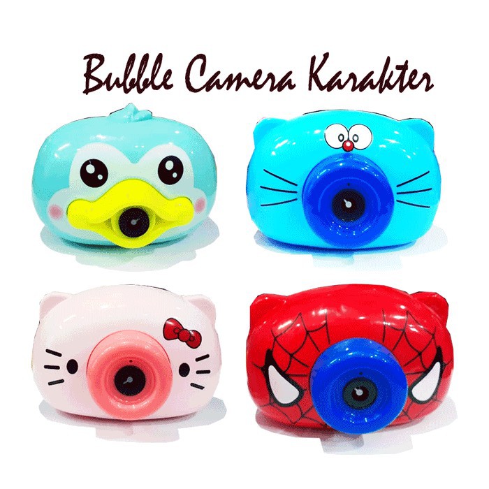 Bubble Camera Children Light Music Mainan Anak