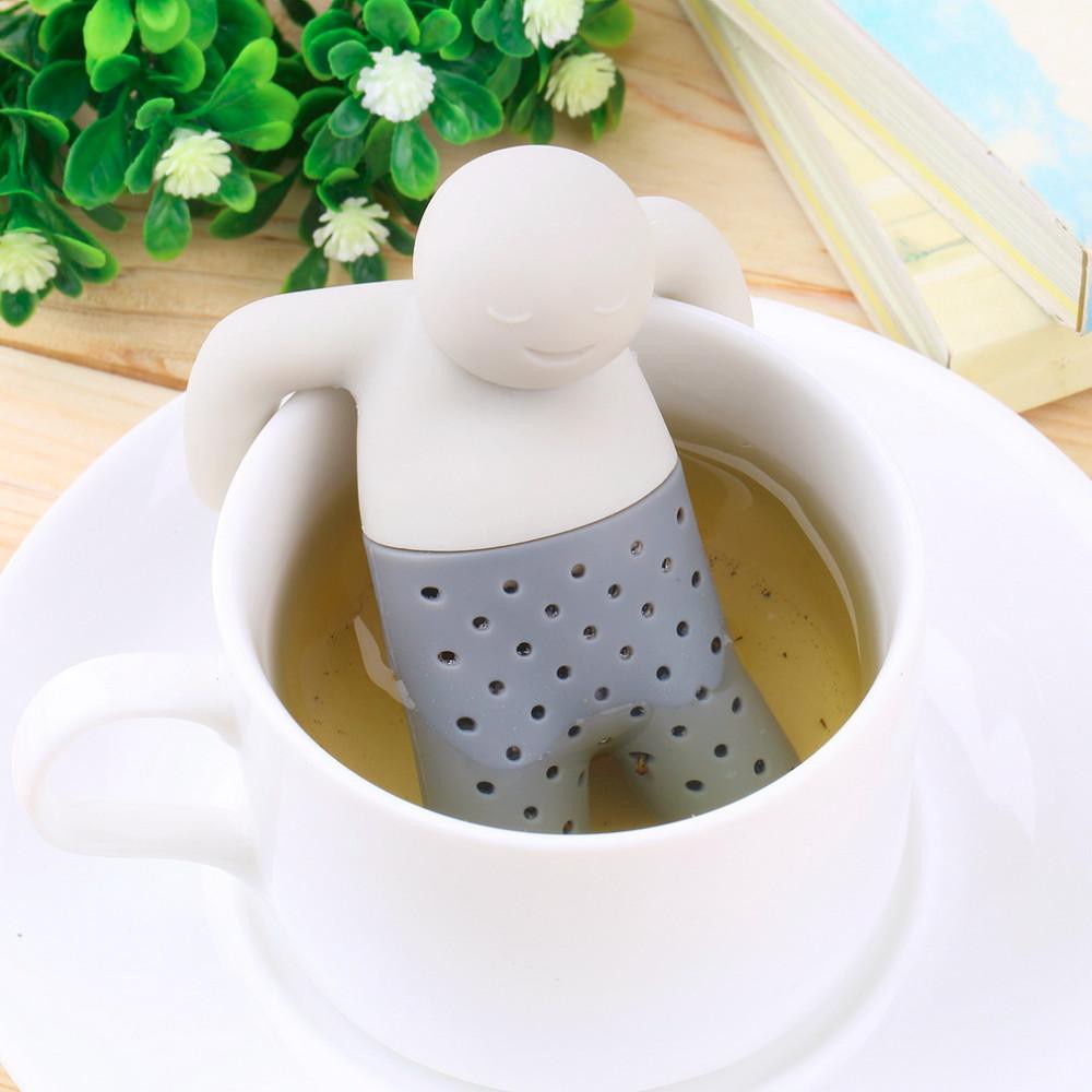 Saringan Teh Bentuk Orang / Silicone Tea Infuser 6007