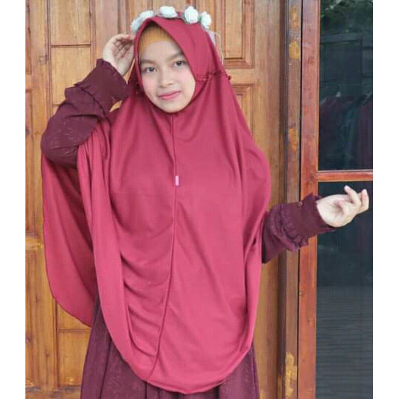 serut antem uk xxl by hawari jilbab kaos murah jilbab murah jilbab serut jilbab hawari