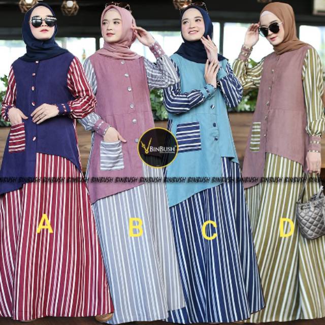 Fahira Dress By Binbush |Ori
