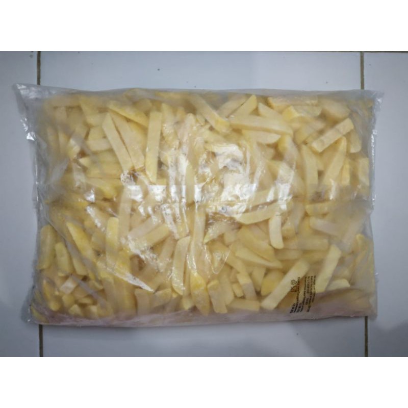 

kentang 2.5 Kg Shoestring / Straight Cut / Crinckle Cut