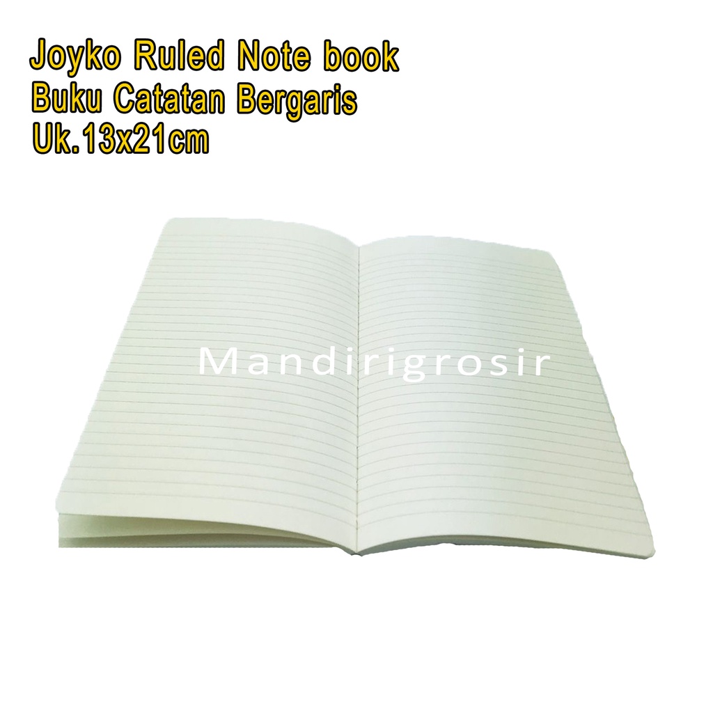 Buku Catatan Bergaris *Joyko NB-681 * Ruled Note book * Uk.13x21cm