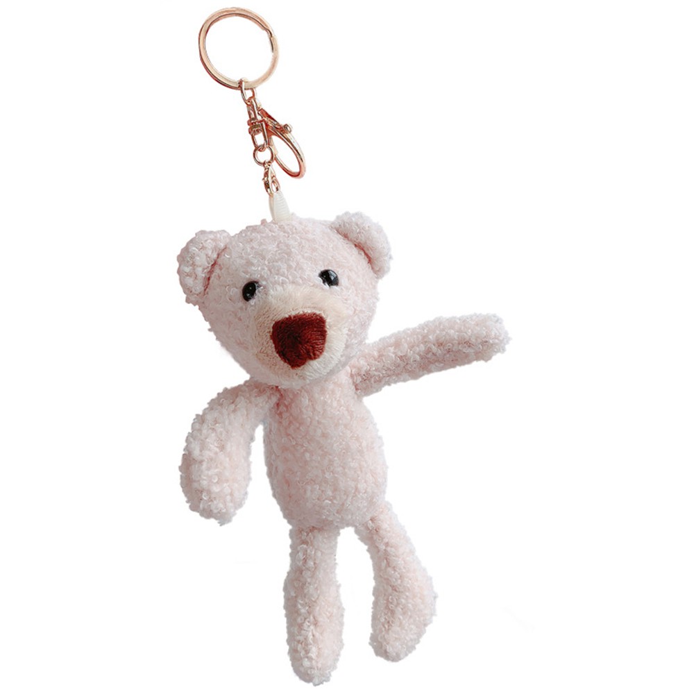 【COD Tangding】20cm Teddy Bear Plush Toy Pendant Cute Bear Long Legs Bear Key Ring Keychains Lanyard