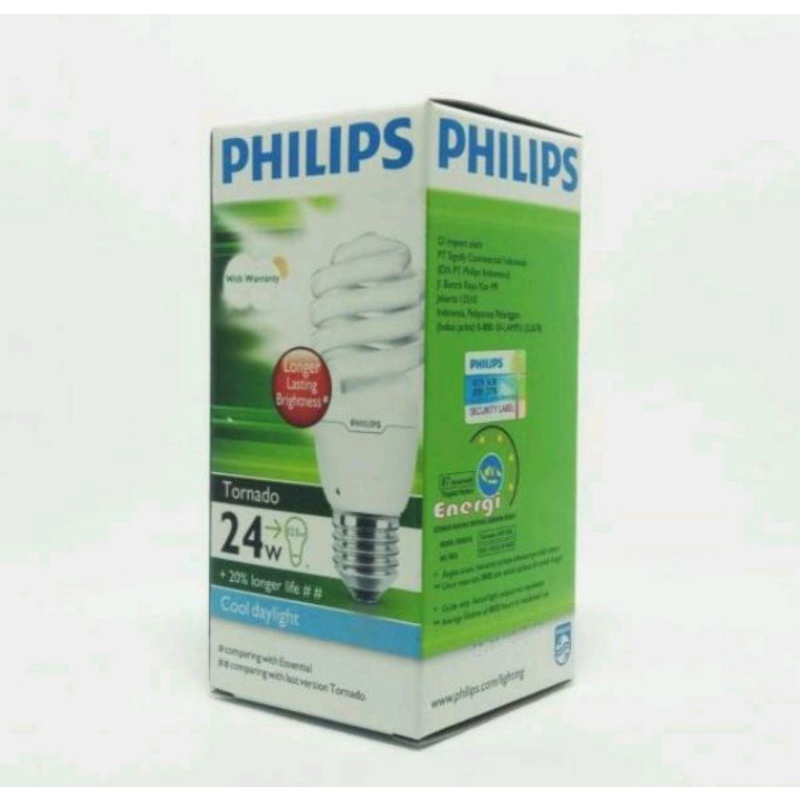 Jual Lampu Philips Tornado 24wat Putih | Shopee Indonesia