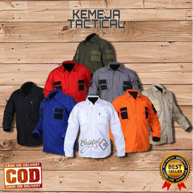 Kemeja tactical 511 tangan panjang