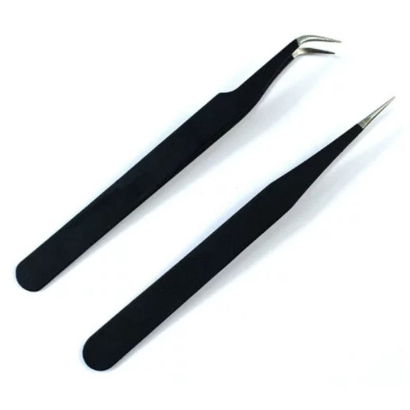 Pinset Nail Art/Tweezer Nail Arts/Pinset untuk mengambil berlian imitasi