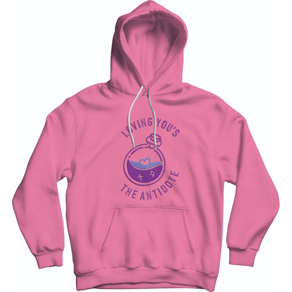 LOVING YOUR BORDIR HOODIE WANITA / HOODIE WANITA TEBAL / HOODIE BORDIR