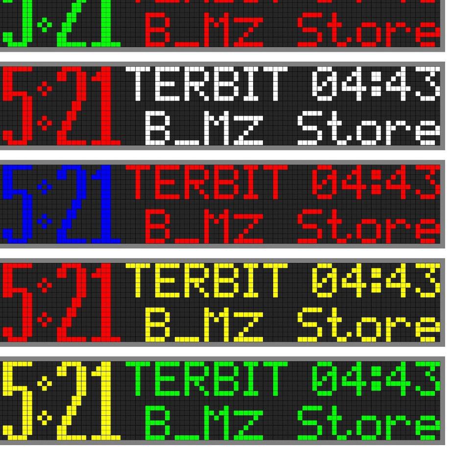 {Murmer  Controller JWS Kontroller JWS (Jam Sholat) Wifi Murah ESP8266 Untuk 1 2 3 4 5 6 Panel P10