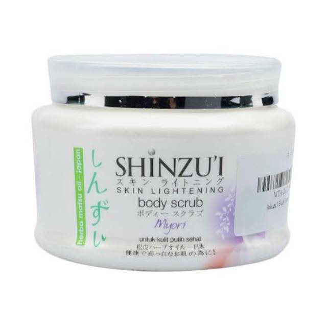 SHINZUI BODY SCRUB LULUR 200G / LULUR SHINZUI SAKURA, Hanna, MATSU, MYORI, KENSHO