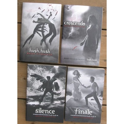 [INDONESIA] BUKU NOVEL HUSH HUSH SAGA - HUSH HUSH - CRESCENDO - SILENCE - FINALE - BECCA FITZPATRICK [ORIGINAL]