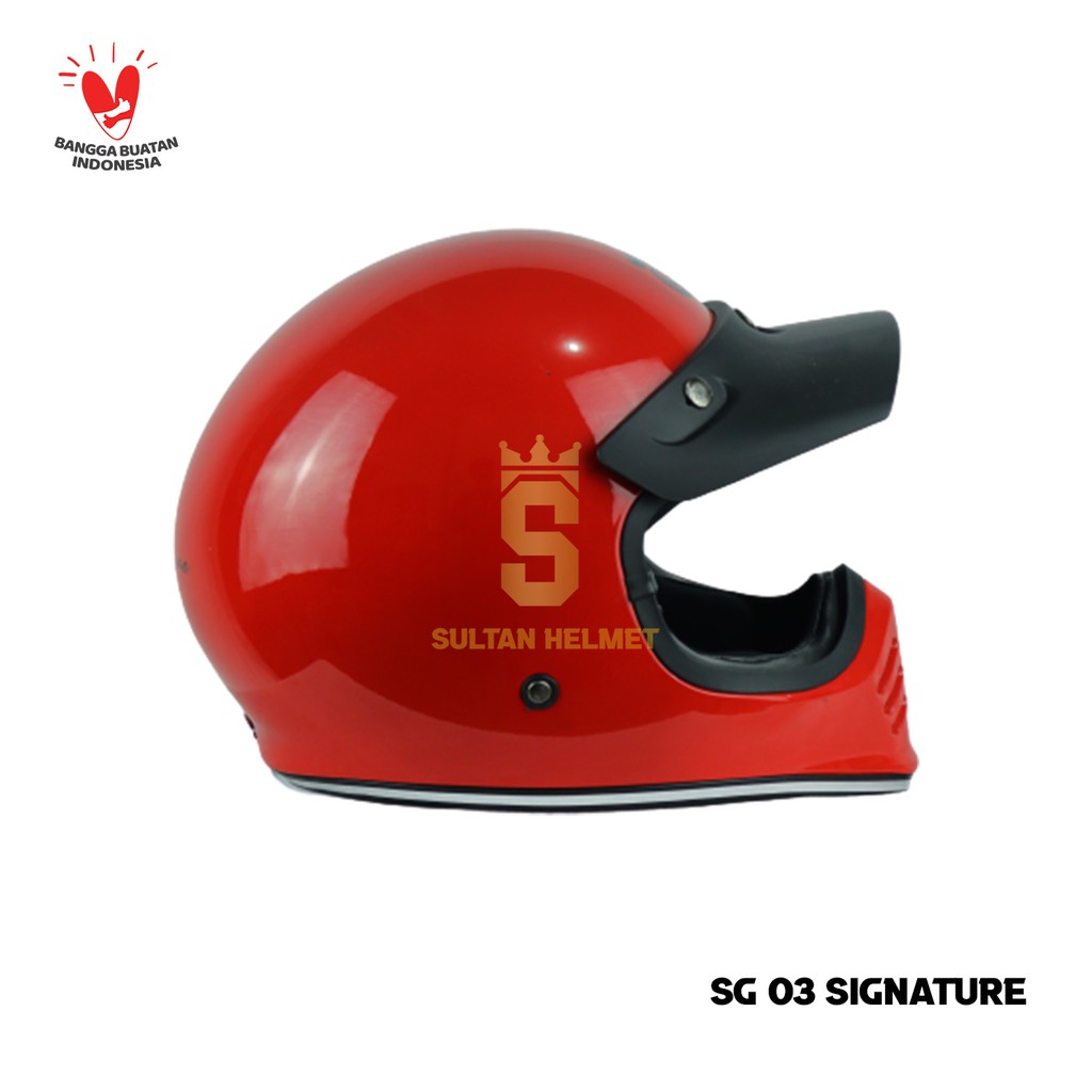 HELM JPX SIGNATURE SOLID RED FERRARI
