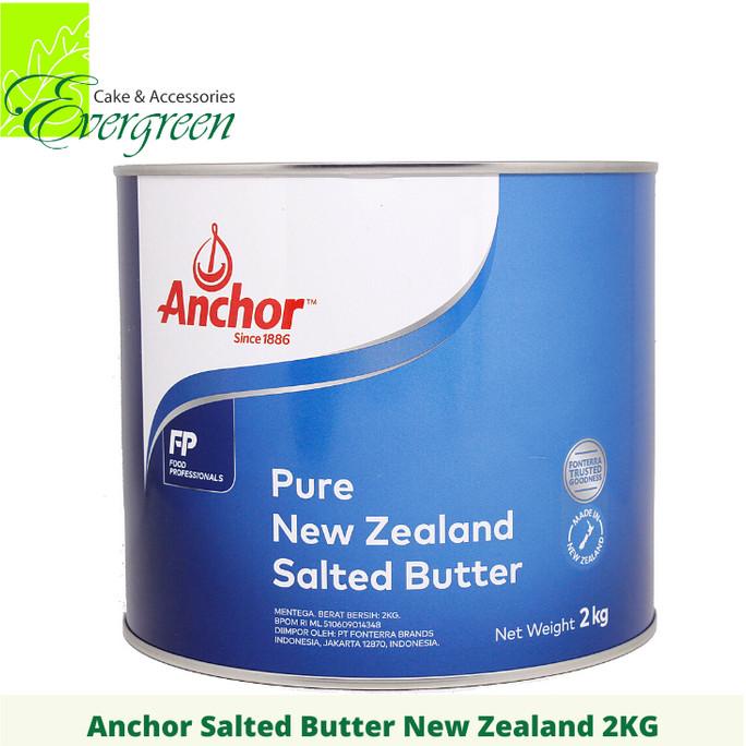 

(BISA COD) Anchor Mentega Asin Salted Butter New Zealand 2kg BOOM SALE Kode 26