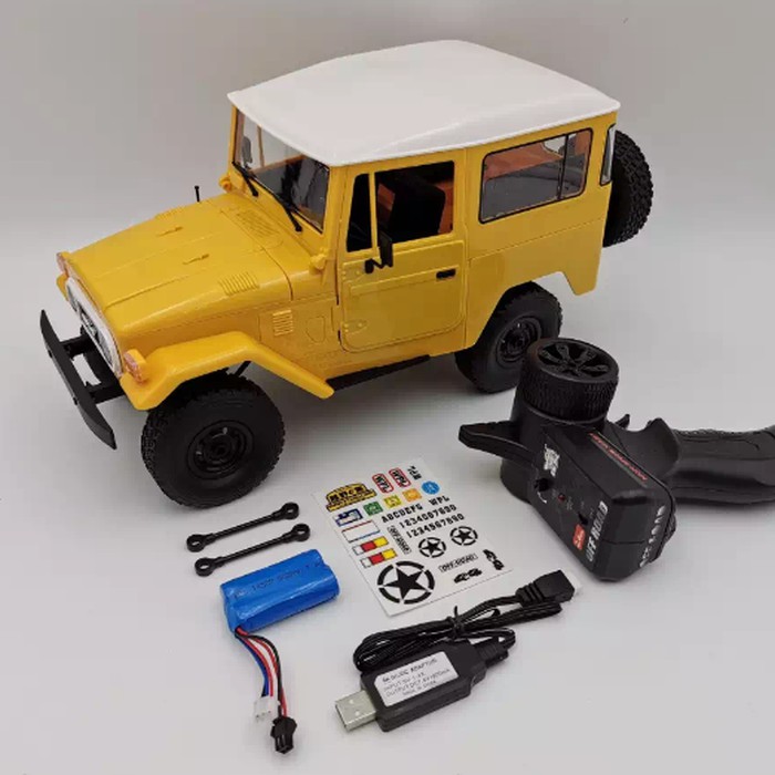 WPL RC Car 4WD C34 C-34 B16 D12 RTR Version 1/16 RTR 2.4G Crawler Off Road