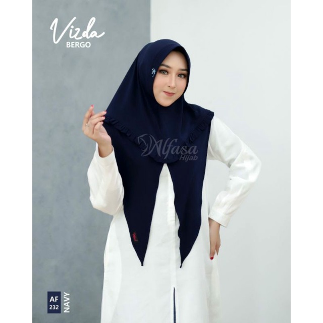 (Diskon 20%) Bergo Vizda by Alfasa Hijab