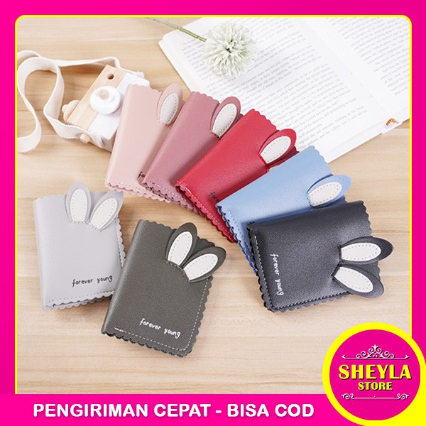 Dompet Renda Mini Forever Young / Dompet Wanita Import Kelinci Pendek / Dompet Lipat Lucu Unik TV-49