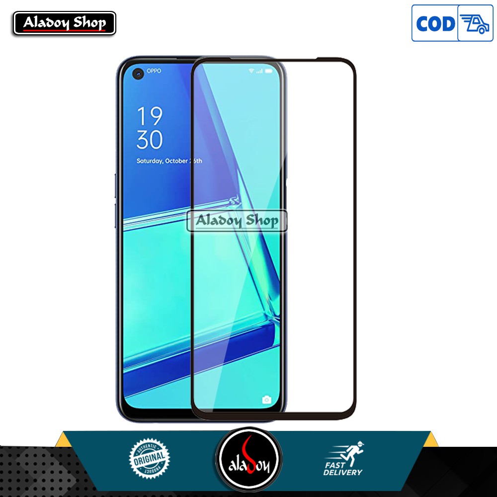 PROMO PAKET Case OPPO A92 2020 Ultra Slim Premium Softcase + Anti Gores Tempered Glass Layar