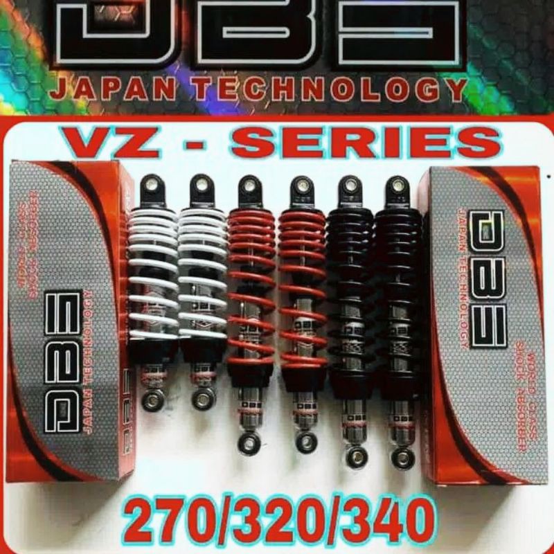 Shock Belakang Shockbreaker Dbs  Ukuran 280,340 Jupiter z,Vega r,Supra,Kharisma,Rx King,Tiger Dll