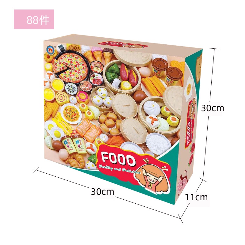 [BIG SALE] dimsum western breakfast pretend toys - mainan masak2an - pretend plays