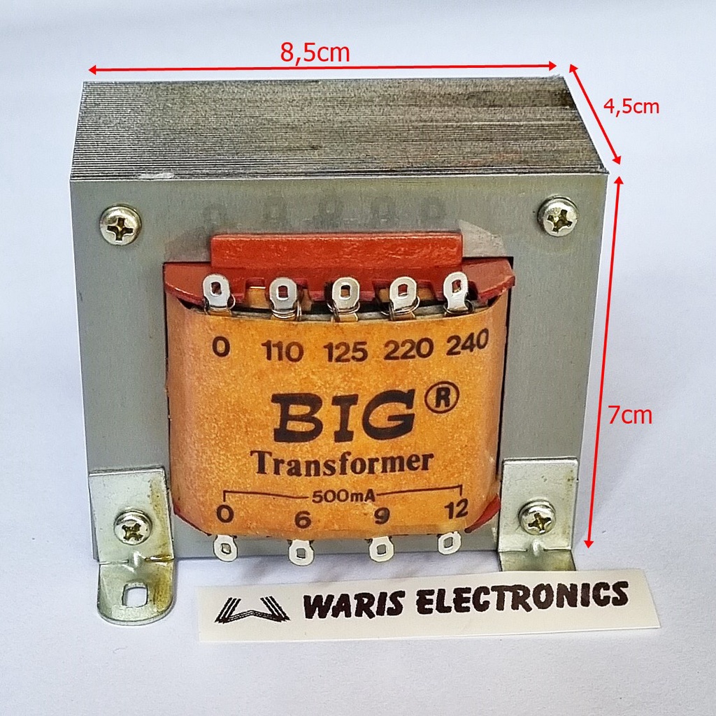 Trafo BIG CT 5A Ampere 45v Travo