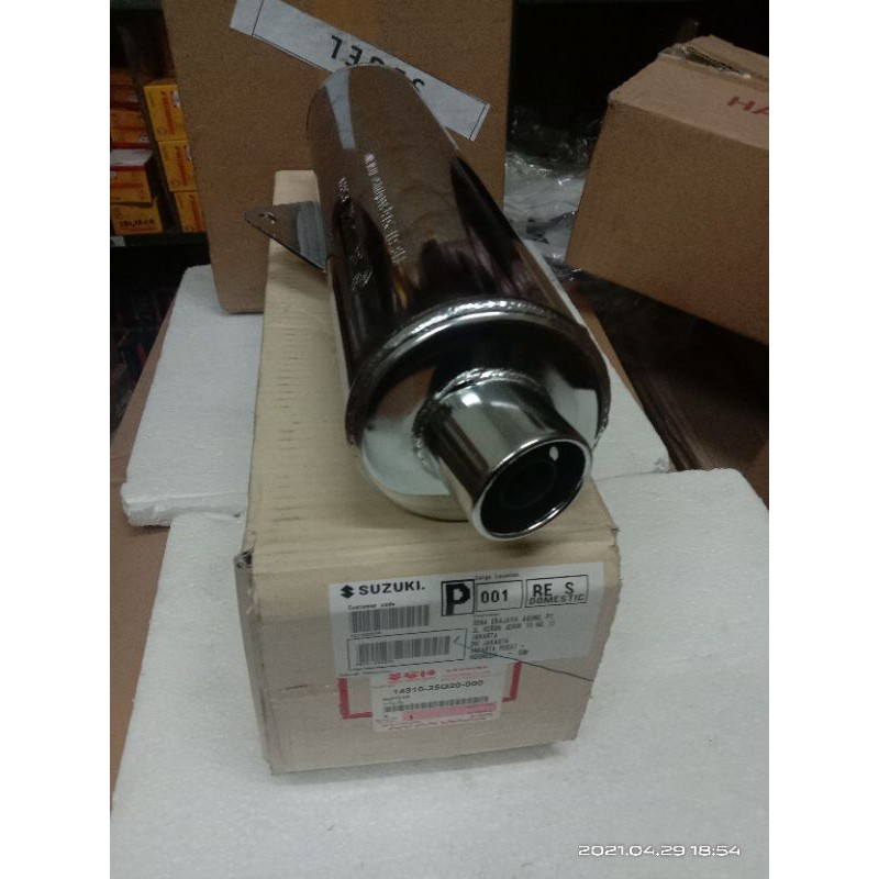 KNALPOT SILINCER SILINSER SELENCER SUZUKI SATRIA FU LAMA OLD ORIGINAL