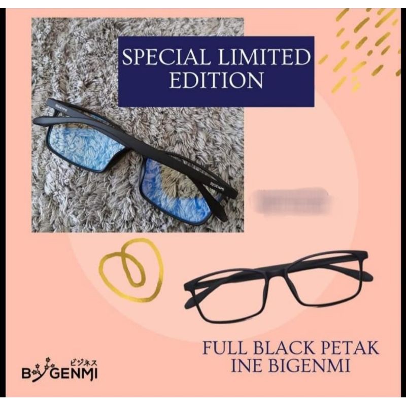 READY KACAMATA BIGENMI FULL BLACK
