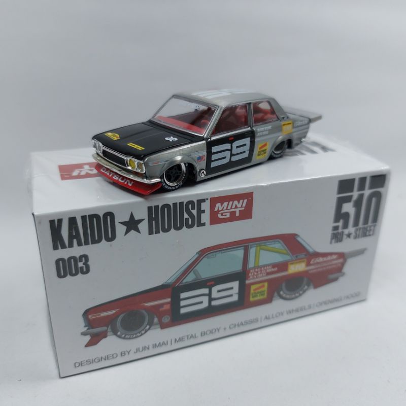 CHASE Mini GT MiniGT x Kaido House Datsun 510 Pro Street SK510 Red