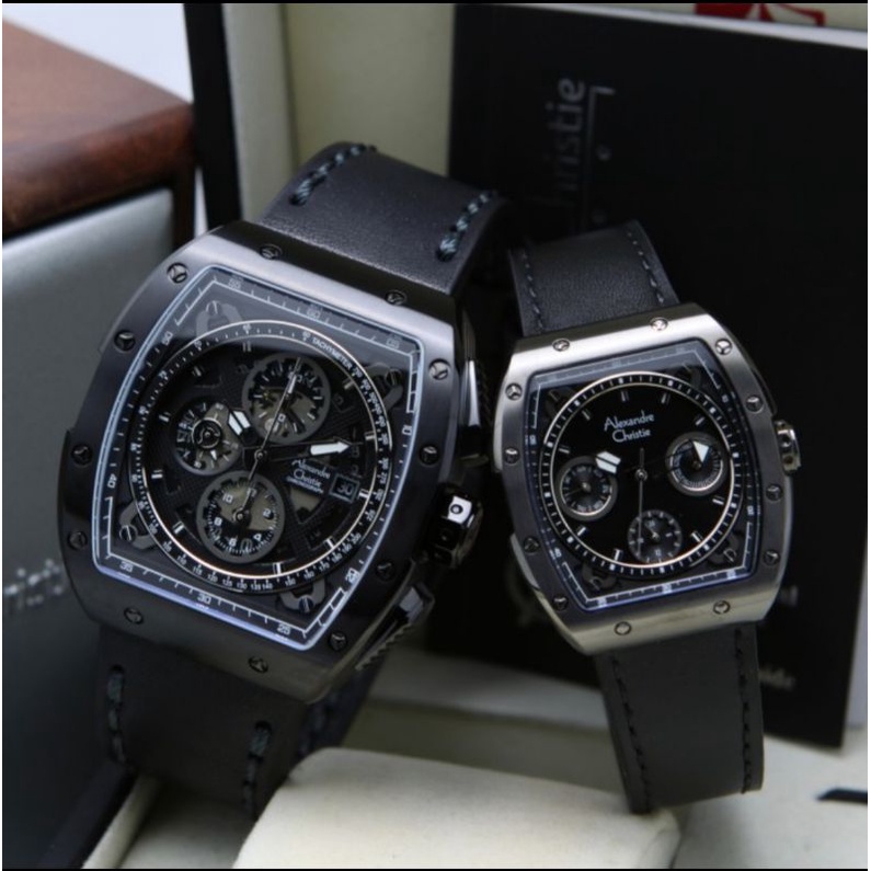 ORIGINAL JAM TANGAN COUPLE ALEXANDRE CHRISTIE AC 6411 / AC6411 / 6411 GARANSI RESMI 1 TAHUN
