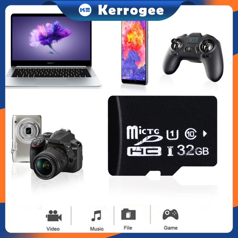 Kartu Memori Micro SD Card Memory Card 32/64GB Micro SD Ultra CLASS10 100 Mbps