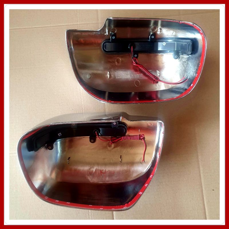 Cover Spion Innova Crome Lampu Sen Nyala Running