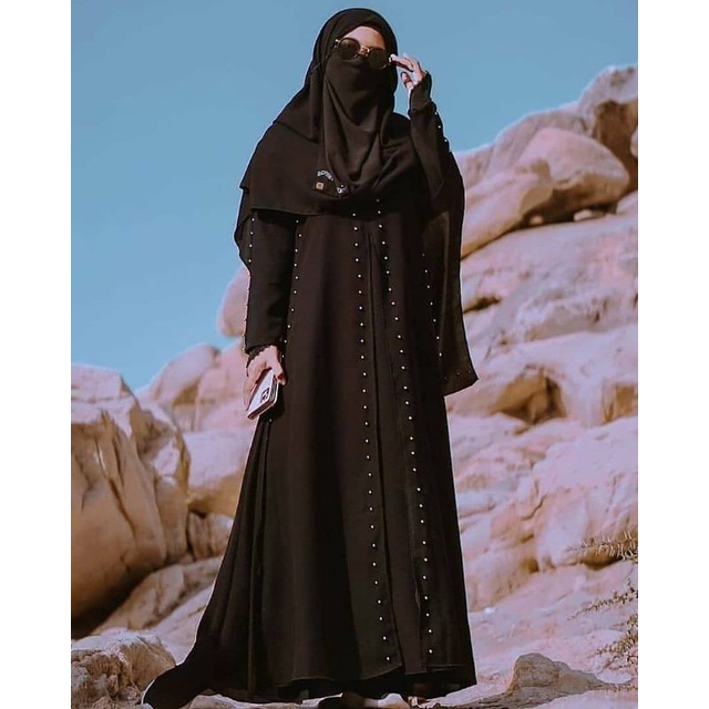 READY STOCK Abaya Pearl by gerai aliyah