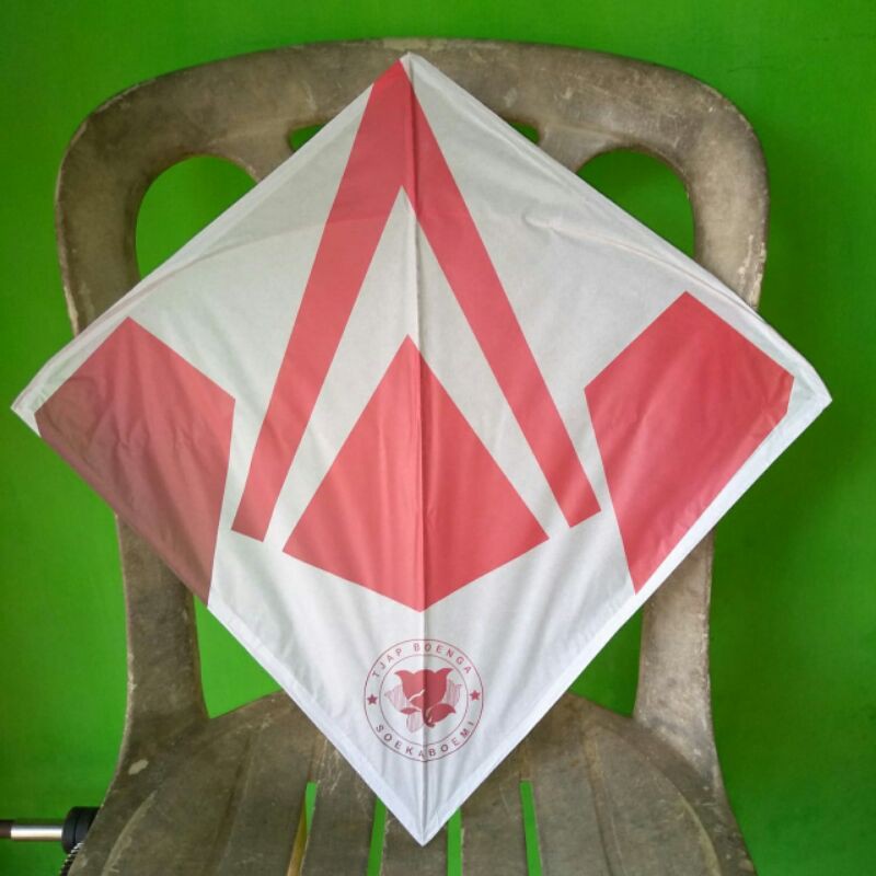 Layangan aduan 58 motif sablon