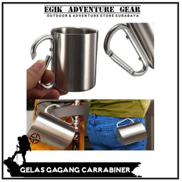 Gelas Carrabiner atau Cangkir Carrabiner | Cangkir Kopi