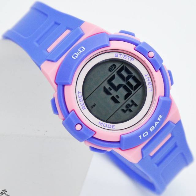 Jam Tangan Wanita Anak QnQ QQ Q&Q M185 Digital Anti Air