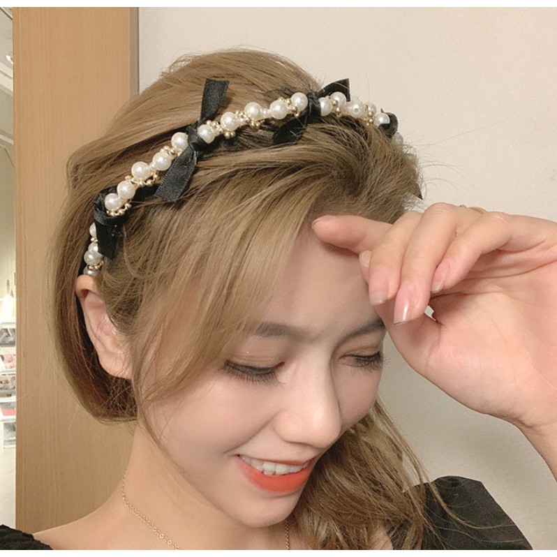 Bando Korea / Bando Wanita / Bando Pesta / Bando Bandana Emilie