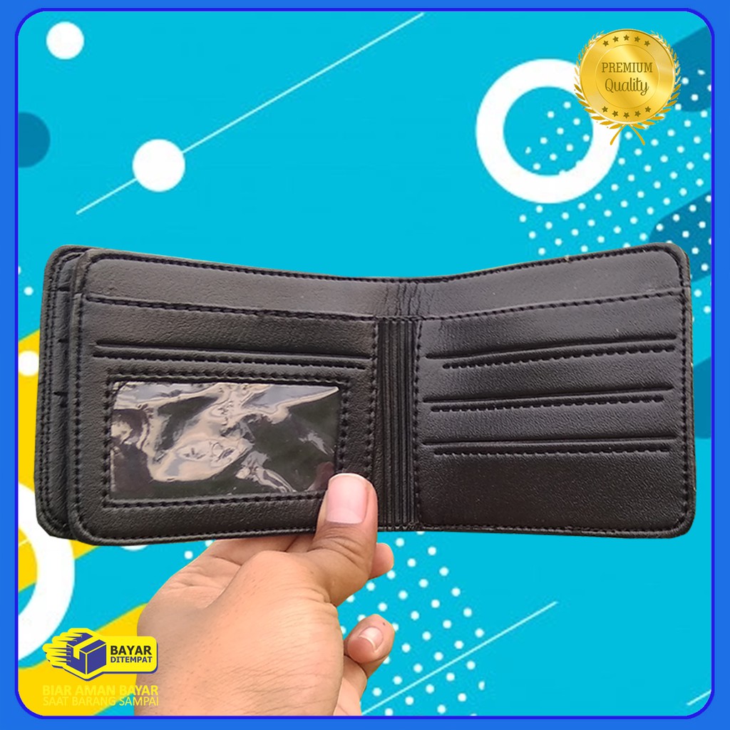 7.7 MIDYEAR SALE! Dompet Pria amt pendek Bahan sintetik distro