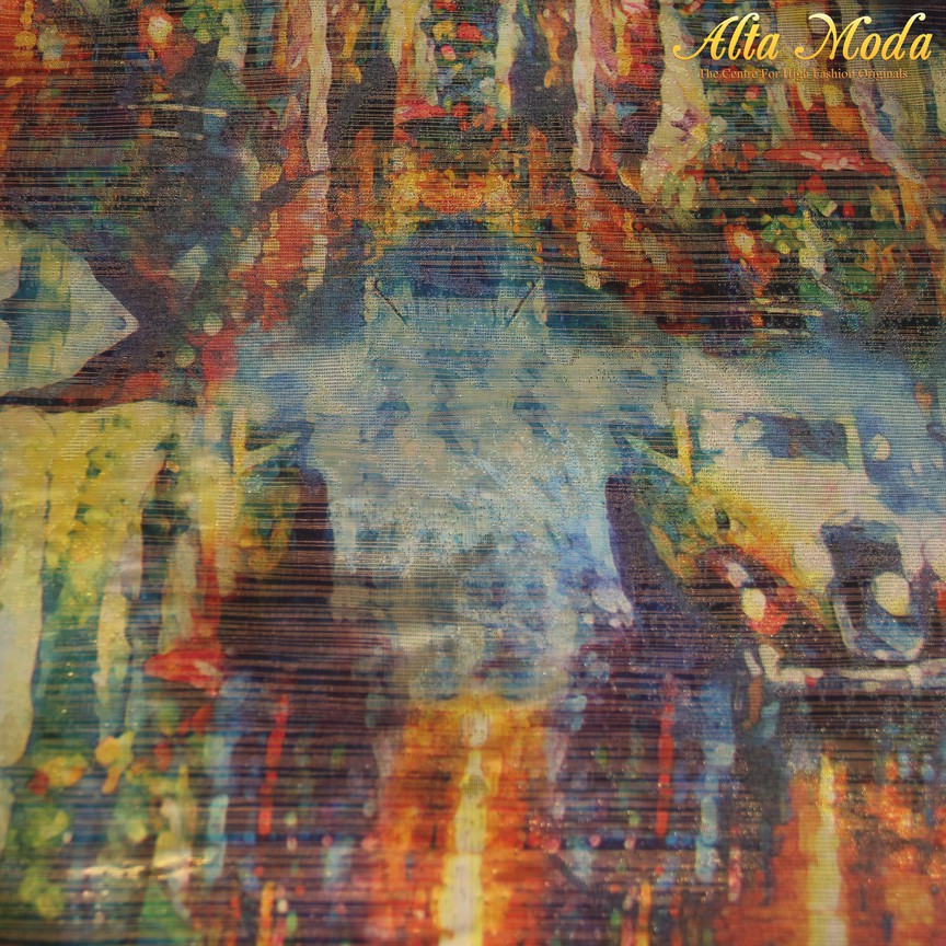 

Alta Moda Jacquard Lurex Painting Abstrack Colourfull (1M)