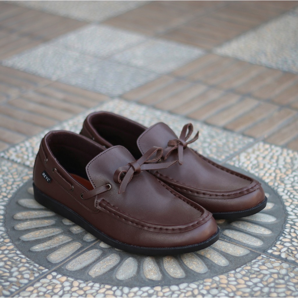 LICK SPECIAL - Sepatu Loafers Kasual Loafers Kulit Klasik Formal Kerja Kuliah Pria/Cowok - Loafer